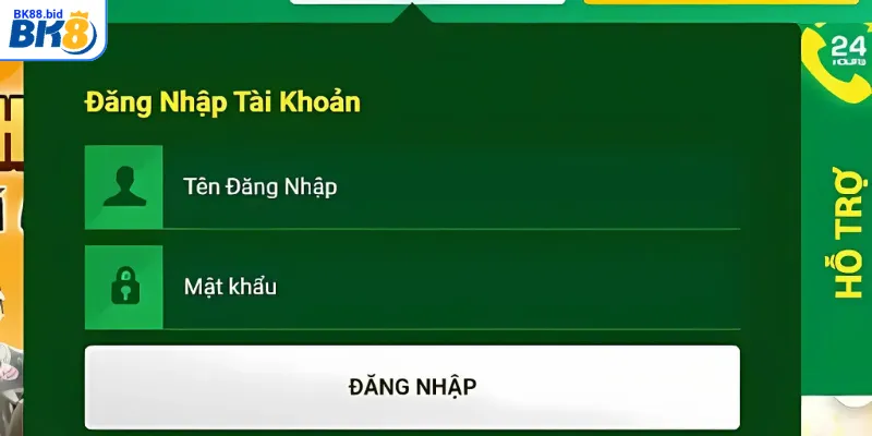 Cập nhật thông tin chuẩn xác khi đăng nhập vào BK88