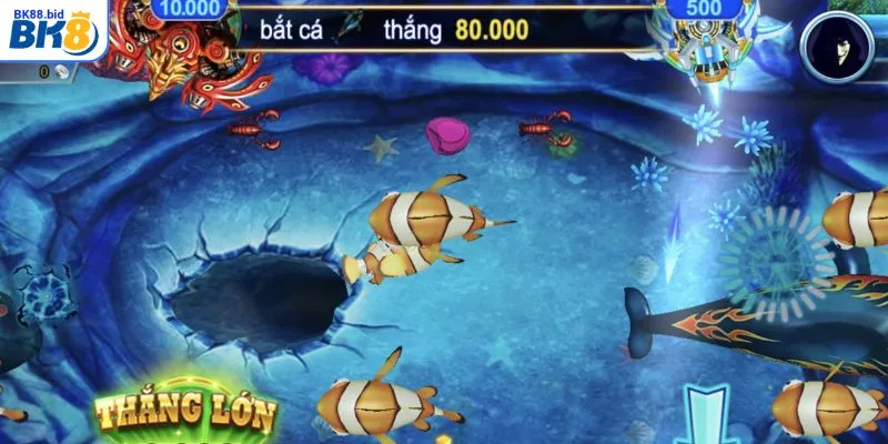 Giới thiệu tổng quan sảnh game bắn cá BK88